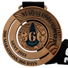 Marathon medaille 366 Gent