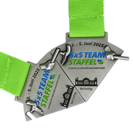 5x5 Team Staffel medaille