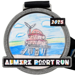 Almere Poort Run medaille