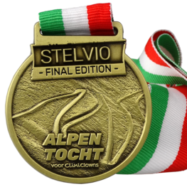 Alpen Tocht voor Cliniclowns medaille