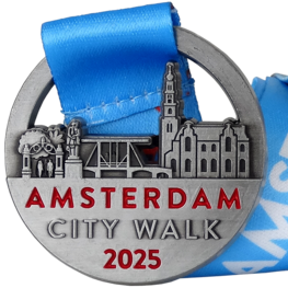 Amsterdam City Walk medaille