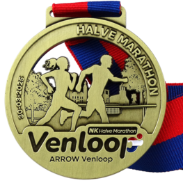 Arrow Venloop NK Halve Marathon medaille