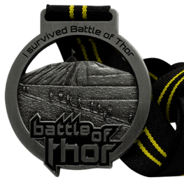 Obstacle Run medaille Battle of Thor