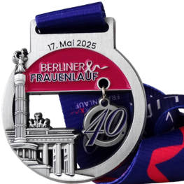 Berliner Frauenlauf medaille