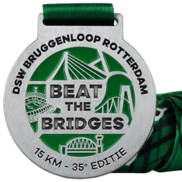 Bruggenloop Rotterdam medaille