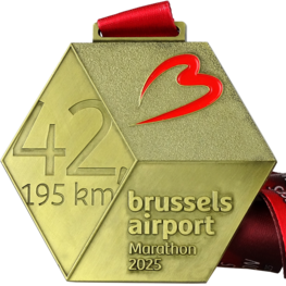 Brussels Airport Marathon medaille