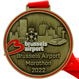 Marathon medaille Brussels Airport Marathon