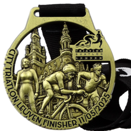 City Triathlon Leuven medaille