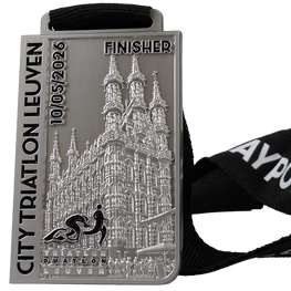 City Triathlon Leuven medaille