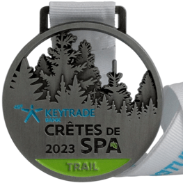 Trail Run medaille Crêtes de Spa