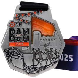 Dam tot Dam Loop 5 EM medaille
