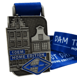 Virtual run medaille Damloop