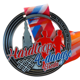 Hardloop 4-daagse medaille