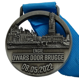 Dwars door Brugge Marathon medaille