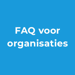 FAQ voor organisaties