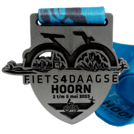 Medaille fietsvierdaagse Hoorn
