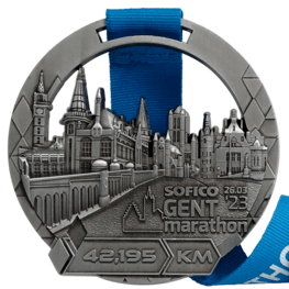 Gent marathon medaille