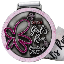 Girl's Run Hamburg medaille 
