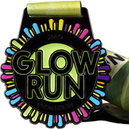 GlowRun Oosterhout medaille