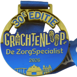 Grachtenloop medaille