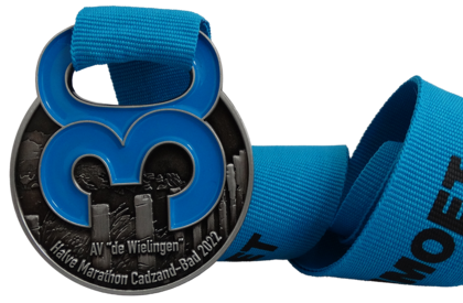 halve Marathon Cadzand-Bad medaille