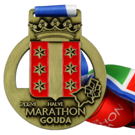 Halve Marathon Gouda medaille