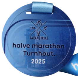 Halve Marathon Turnhout medaille