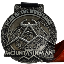 Hero of the mountains trail medaille