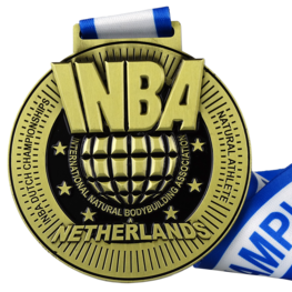 INBA bodybuilding medaille