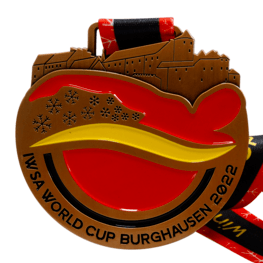 Zwem medaille IWSA World Cup Burghausen