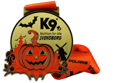 Medaille met inkleuring