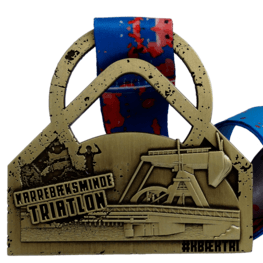 Triatlon medaille Karrebaeksminde