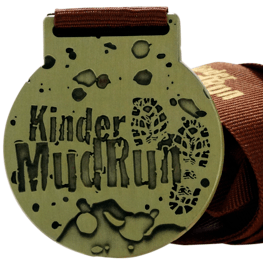 Kids Run medaille Kinder Mudrun