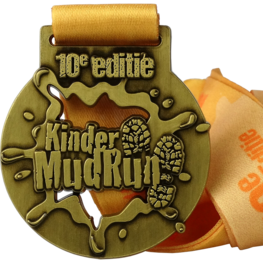 Kinder MudRun medaille