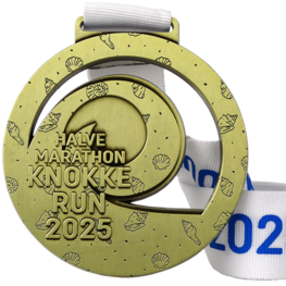Knokke Run Halve Marathon medaille