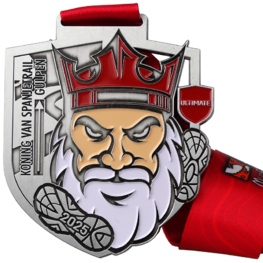 Koning van Spanjetrail Gulpen medaille