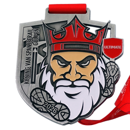 Koning van Spanjetrail Gulpen medaille