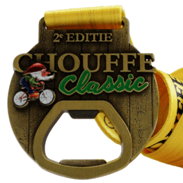 La Chouffe Classic fiets medaille