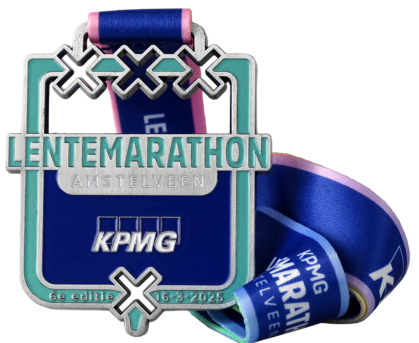 Medaille met inkleuring