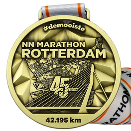 Rotterdam Marathon medaille 