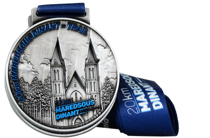 Medaille op basis van een foto