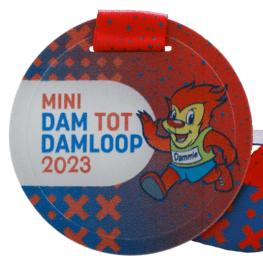 Kids Run medaille Mini Dam tot Damloop
