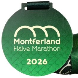 Montferland Halve Marathon medaille