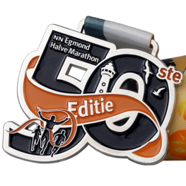 Egmond Halve marathon medaille