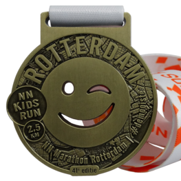 Kids run medaille Rotterdam Marathon