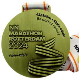 Marathon medaille Rotterdam