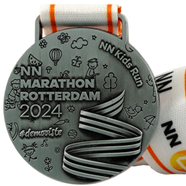 Kids run medaille Rotterdam Marathon