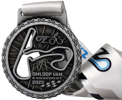 Gepersonaliseerde medailles Omloop van Zandvoort