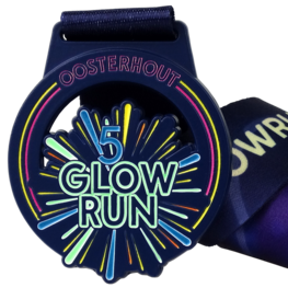 GlowRun Oosterhout medaille