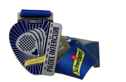 Medaille met inkleuring